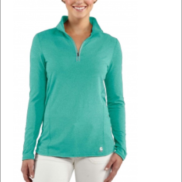 Carhartt Tops Sale Womens Carhart Quarter Zip Poshmark